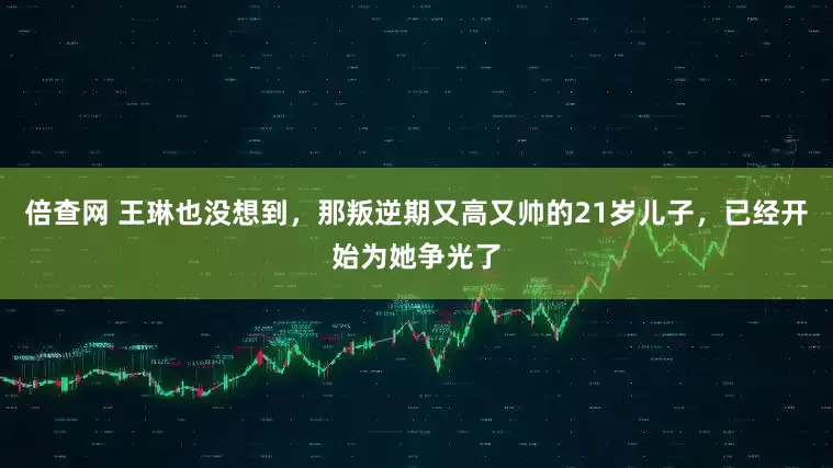 倍查网 王琳也没想到，那叛逆期又高又帅的21岁儿子，已经开始为她争光了